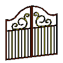 铁艺门-双扇平开01