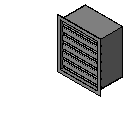 自垂百叶窗风口
