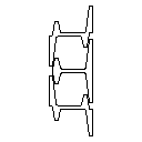 M_固定钢窗-窗台-剖面