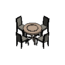 圆桌椅组合