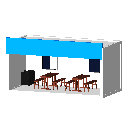 集装箱式茶水亭